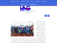 Tablet Screenshot of lag-saarbruecken.de